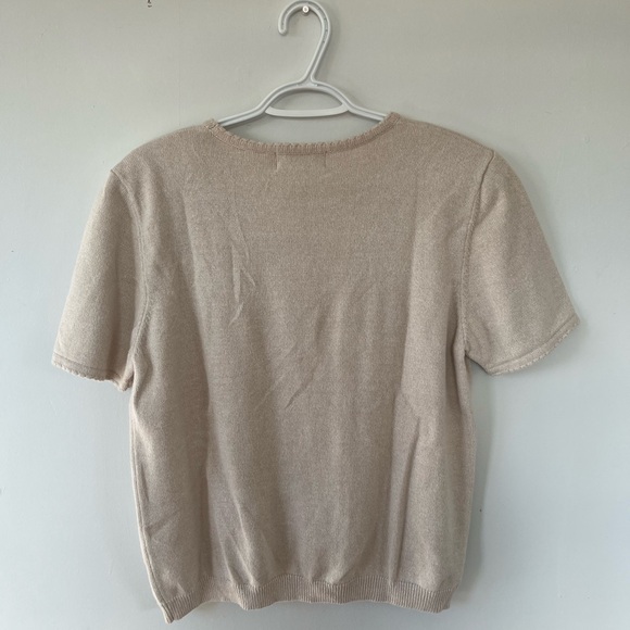 🌲5/$20🌲Vintage Floral Embroidered Alfred Dunner Shirt - Picture 5 of 5